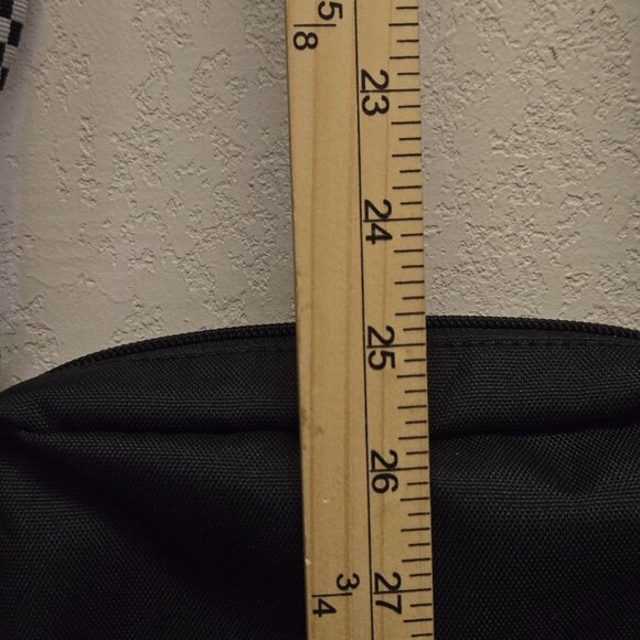 Vans All Day Crossbody Bag Black Checkerboard Strap Skater Emo Scene - Picture 9 of 12